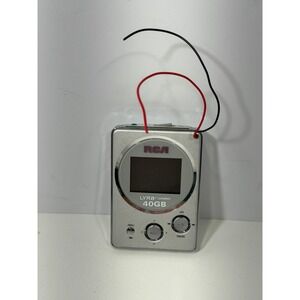 RCA Lyra Jukebox 40GB MP3 Player Silver RD2840A Vintage Dig. Media Parts ONLY